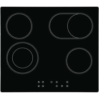 Exquisit EKC 601-2 BZ - 4 Zonen, 60cm, Schwarz - Kochfeld Exquisit EKC 601-2 BZ - 4 Zonen, 60cm, Schwarz - Kochfeld