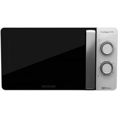 Cecotec 01523 Mikrowellenherd Flache Oberfläche Kombi-Mikrowelle 20 L 700 W Schwarz, Weiss, Mikrowelle, Schwarz Cecotec 01523 Mikrowellenherd Flache Oberfläche Kombi-Mikrowelle 20 L 700 W Schwarz, Weiss, Mikrowelle, Schwarz
