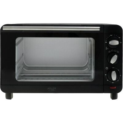 Adler AD 6029 Elektrobackofen Schwarz, Kleinbackofen, Schwarz Adler AD 6029 Elektrobackofen Schwarz, Kleinbackofen, Schwarz