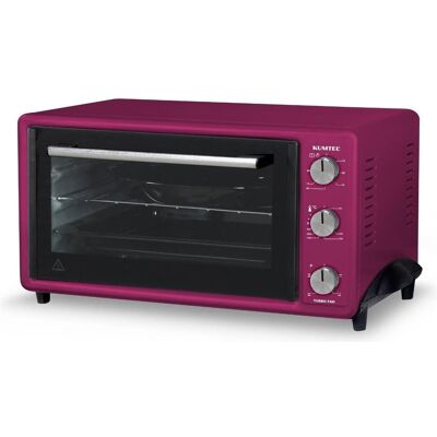 Kumtel LX-3525 Turbo 40 Litre Mini Oven, Kleinbackofen, Rosa, Pink Kumtel LX-3525 Turbo 40 Litre Mini Oven, Kleinbackofen, Rosa, Pink