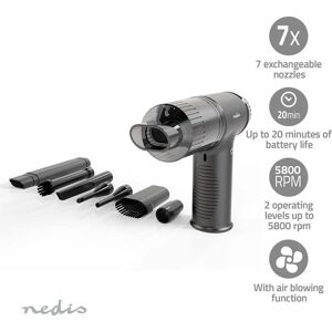 Nedis Handstaubsauger VCHHR100BK, Staubsauger, Schwarz Nedis Handstaubsauger VCHHR100BK, Staubsauger, Schwarz