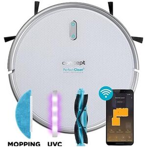 Concept Staubgebläse - Roboter VR2020, Grau, Staubsauger Roboter, Weiss Concept Staubgebläse - Roboter VR2020, Grau, Staubsauger Roboter, Weiss