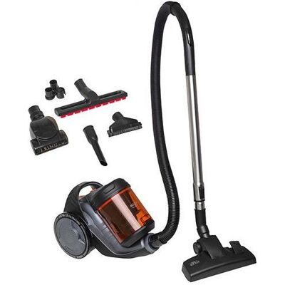 Adler Cyclone Vacuum Cleaner AD 7065 Bagless Power 700 W Dust capacity 1.6 L Black/Red, Staubsauger, Orange, Schwarz Adler Cyclone Vacuum Cleaner AD 7065 Bagless Power 700 W Dust capacity 1.6 L Black/Red, Staubsauger, Orange, Schwarz