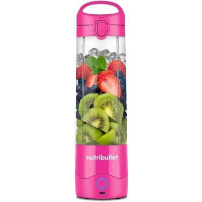 NUTRIBULLET NBP003BP Rosa Tragbarer Mixer - 100 W, 475 ml, BPA-frei NUTRIBULLET NBP003BP Rosa Tragbarer Mixer - 100 W, 475 ml, BPA-frei