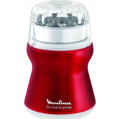 Moulinex The Original Grinder Zerkleinerer & Mühle (AR1105), Kaffeemühle, Weiss, Rot Moulinex The Original Grinder Zerkleinerer & Mühle (AR1105), Kaffeemühle, Weiss, Rot