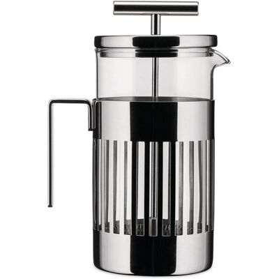 Alessi Pressfilter, Kaffeebereiter, Silber Alessi Pressfilter, Kaffeebereiter, Silber