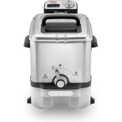 Tefal FR8041, Fritteuse, Silber Tefal FR8041, Fritteuse, Silber