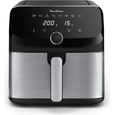 Moulinex EZ855D20, Fritteuse, Silber, Schwarz Moulinex EZ855D20, Fritteuse, Silber, Schwarz