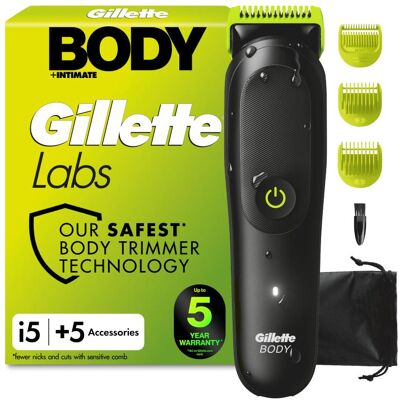 Gillette Trimmer + Haarschneider, Labs Körpertrimmer Gillette Trimmer + Haarschneider, Labs Körpertrimmer