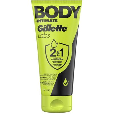 Gillette Rasierschaum + Rasiergel, Body + Intimate 2 in 1 (177 ml, Rasiercreme) Gillette Rasierschaum + Rasiergel, Body + Intimate 2 in 1 (177 ml, Rasiercreme)