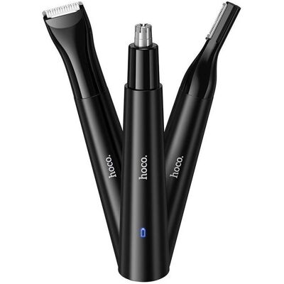 Hoco, Trimmer + Haarschneider, Other Nose trimmer 3in1 HP37 black Hoco, Trimmer + Haarschneider, Other Nose trimmer 3in1 HP37 black