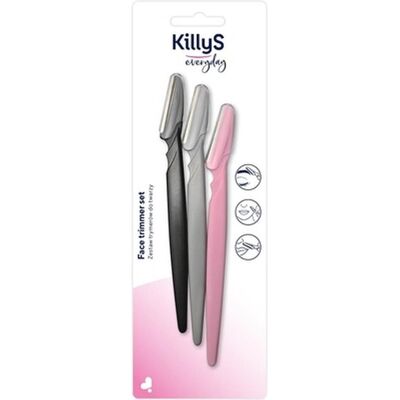 Trimmer + Haarschneider, KillyS Gesichtstrimmer Set 3 Teile Trimmer + Haarschneider, KillyS Gesichtstrimmer Set 3 Teile