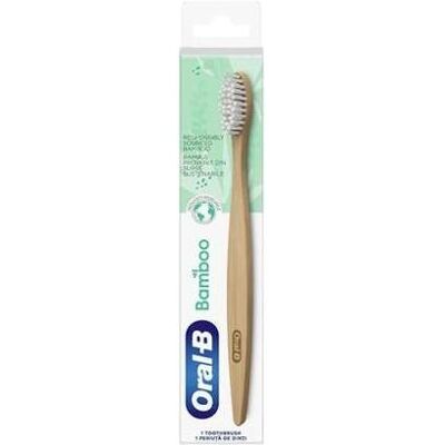 Oral-B, Handzahnbürste, Nachhaltige Bambuszahnbürste aus biologischen Materialien Oral-B, Handzahnbürste, Nachhaltige Bambuszahnbürste aus biologischen Materialien