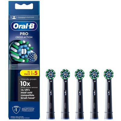 Oral-B, Zahnbürstenkopf, Pro Cross Action Zahnbürstenköpfe (5x) Oral-B, Zahnbürstenkopf, Pro Cross Action Zahnbürstenköpfe (5x)