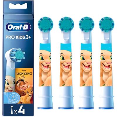 Oral-B, Zahnbürstenkopf, Pro Kids Zahnbürstenköpfe Der König der Löwen (4x) Oral-B, Zahnbürstenkopf, Pro Kids Zahnbürstenköpfe Der König der Löwen (4x)