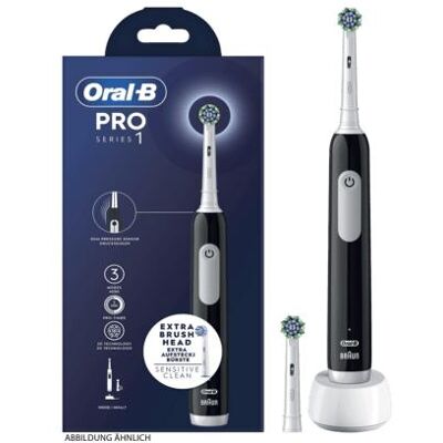 Oral-B Pro Series 1 schwarz - Elektrische Zahnbürste mit 3 Modi Oral-B Pro Series 1 schwarz - Elektrische Zahnbürste mit 3 Modi