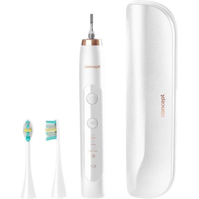 Concept, Elektrische Zahnbürste, Schallzahnbürste mit Reiseetui Perfect Smile weiss ZK7010 Concept, Elektrische Zahnbürste, Schallzahnbürste mit Reiseetui Perfect Smile weiss ZK7010