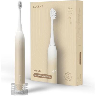 Be Lucent, Elektrische Zahnbürste, Prism Sonic Electric Toothbrush Vanilla Cream = 7350147430165 Be Lucent, Elektrische Zahnbürste, Prism Sonic Electric Toothbrush Vanilla Cream = 7350147430165