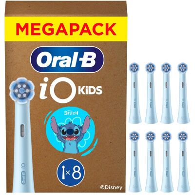 Oral-B, Zahnbürstenkopf, iO Kids Stitch FFU Aufsteckbürsten (8x) Oral-B, Zahnbürstenkopf, iO Kids Stitch FFU Aufsteckbürsten (8x)