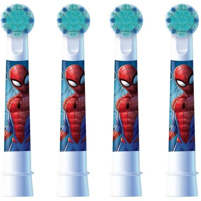 Oral-B, Zahnbürstenkopf, Aufsteckbürsten Kids Spiderman (4x) Oral-B, Zahnbürstenkopf, Aufsteckbürsten Kids Spiderman (4x)