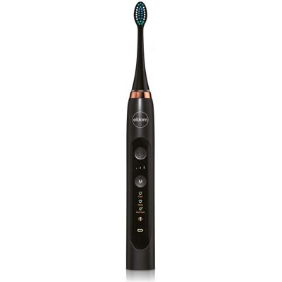 Eldom, Elektrische Zahnbürste, DENTA Schallzahnbürste 9 Betriebsarten wiederaufladbar schwarz Eldom, Elektrische Zahnbürste, DENTA Schallzahnbürste 9 Betriebsarten wiederaufladbar schwarz