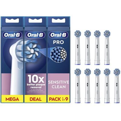Oral-B Pro Sensitiv Clean 9 Stück - Zahnbürstenkopf Oral-B Pro Sensitiv Clean 9 Stück - Zahnbürstenkopf