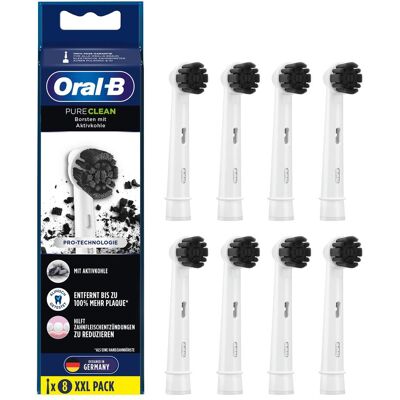 Oral-B Pro-Health Aktivkohle Elektrische Zahnbürstenköpfe - 8 Stück Oral-B Pro-Health Aktivkohle Elektrische Zahnbürstenköpfe - 8 Stück