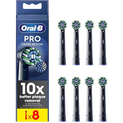 Oral-B, Zahnbürstenkopf, CrossAction (8x) Oral-B, Zahnbürstenkopf, CrossAction (8x)