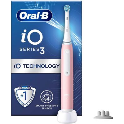 Oral-B Oral-B iO Series 3 Elektrische Zahnbürste - Pink Oral-B Oral-B iO Series 3 Elektrische Zahnbürste - Pink