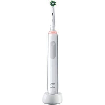 Oral-B Pro 3 Elektrische Zahnbürste - Sensitive, Weiß, Grau - Elektrische Zahnbürste Oral-B Pro 3 Elektrische Zahnbürste - Sensitive, Weiß, Grau - Elektrische Zahnbürste
