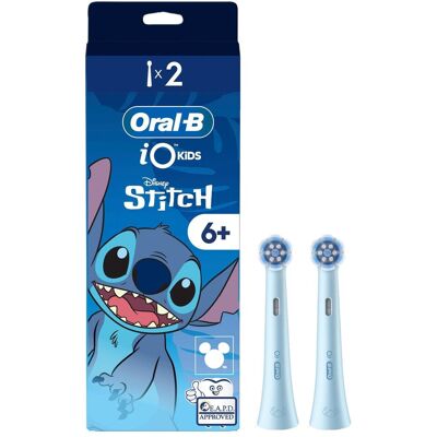 Oral-B, Zahnbürstenkopf, Testina Spazzolino Elettrico Io Kids Disney Stitch (2x) Oral-B, Zahnbürstenkopf, Testina Spazzolino Elettrico Io Kids Disney Stitch (2x)