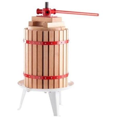 Grouw frugtpresser 12 ltr, trae/stål, Entsafter Grouw frugtpresser 12 ltr, trae/stål, Entsafter