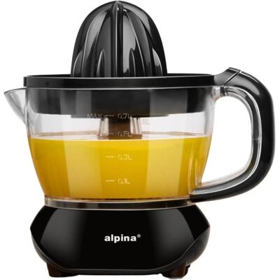 alpina Zitruspresse 700ml 25W, Entsafter, Schwarz alpina Zitruspresse 700ml 25W, Entsafter, Schwarz