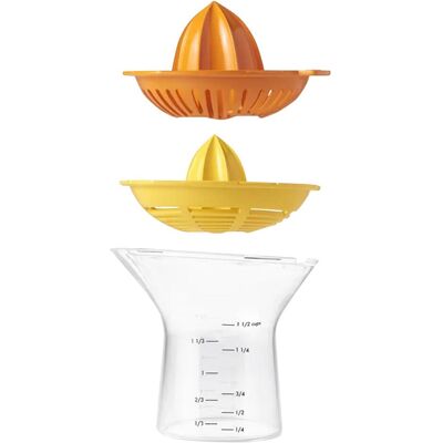 OXO 2 in 1 Zitruspresse, Entsafter, Orange, Mehrfarbig, Gelb OXO 2 in 1 Zitruspresse, Entsafter, Orange, Mehrfarbig, Gelb