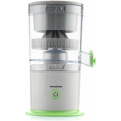 InnovaGoods Automatische wiederaufladbare Saftpresse Juisso, Entsafter, Grau, Grün InnovaGoods Automatische wiederaufladbare Saftpresse Juisso, Entsafter, Grau, Grün