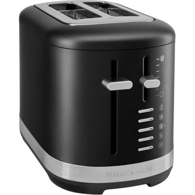 KitchenAid 5KMT2109EBK manueller 2-Scheiben Toaster Gusseisen Schwarz, Toaster, Schwarz KitchenAid 5KMT2109EBK manueller 2-Scheiben Toaster Gusseisen Schwarz, Toaster, Schwarz