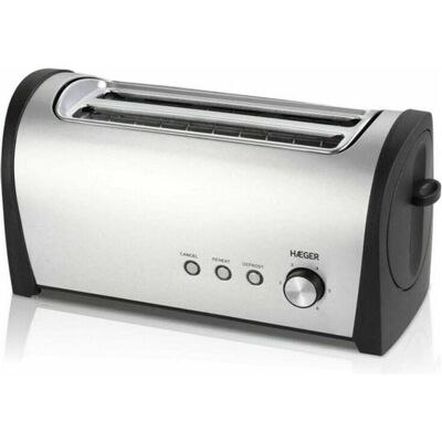 Haeger Desayuno Plus, Toaster, Silber, Schwarz Haeger Desayuno Plus, Toaster, Silber, Schwarz