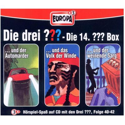 Sony 14/3er Box - Folgen 40-42, Hörbücher von Die drei ??? Sony 14/3er Box - Folgen 40-42, Hörbücher von Die drei ???