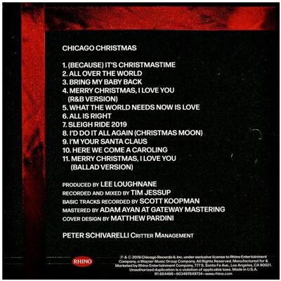 Rhino Chicago Christmas (2019), Schallplatten Rhino Chicago Christmas (2019), Schallplatten