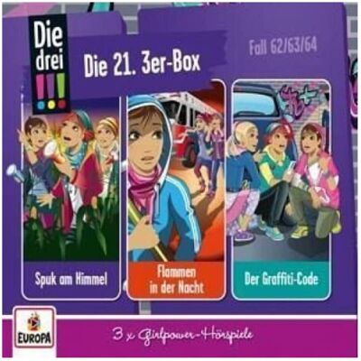Europa Die drei DREI AUSRUFEZEICHEN - 21 Box (F62-64), Hörbücher Europa Die drei DREI AUSRUFEZEICHEN - 21 Box (F62-64), Hörbücher