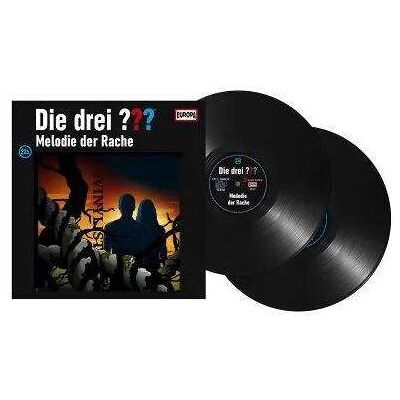 Europa Die drei DREI FRAGEZEICHEN 227 - Melodie der Rache (2LP), Schallplatten Europa Die drei DREI FRAGEZEICHEN 227 - Melodie der Rache (2LP), Schallplatten