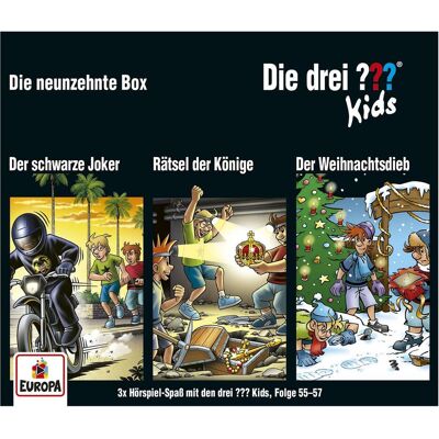 Europa Die drei DREI FRAGEZEICHEN kids - 19 Box (F55-57), Hörbücher Europa Die drei DREI FRAGEZEICHEN kids - 19 Box (F55-57), Hörbücher