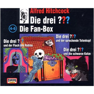 Sony Die Drei???-fan-box, Hörbücher von Die drei ??? Sony Die Drei???-fan-box, Hörbücher von Die drei ???