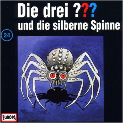 Europa Die drei DREI FRAGEZEICHEN 024 - und die silberne Spinne, Hörbücher Europa Die drei DREI FRAGEZEICHEN 024 - und die silberne Spinne, Hörbücher