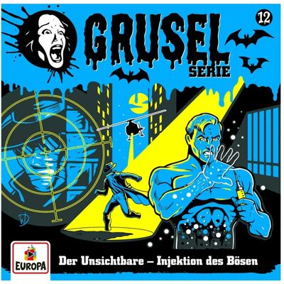 Sony Folge 12: Der Unsichtbare - Injektion des Bösen, Hörbücher von Gruselserie Sony Folge 12: Der Unsichtbare - Injektion des Bösen, Hörbücher von Gruselserie