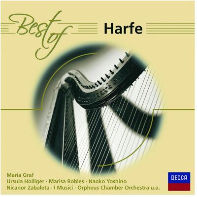 DGG Eloquence Best of Harfe, Hörbücher von ZABALETA, Holliger, Graf DGG Eloquence Best of Harfe, Hörbücher von ZABALETA, Holliger, Graf
