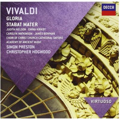 DGG Virtuoso Vivaldi Gloria/Stabat Mater, Hörbücher von Academy of Ancient Music, Simon Preston, James Bowman, Judith Nelson, Christ Church Cathedral Choir, Carolyn Watkinson, Christopher Hogwood, Emma Kirkby DGG Virtuoso Vivaldi Gloria/Stabat Mater, Hörbücher von Academy of Ancient Music, Simon Preston, James Bowman, Judith Nelson, Christ Church Cathedral Choir, Carolyn Watkinson, Christopher Hogwood, Emma Kirkby