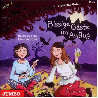 Jumbo Die Vampirschwestern 06 - Bissige Gäste im Anflug, Hörbücher Jumbo Die Vampirschwestern 06 - Bissige Gäste im Anflug, Hörbücher