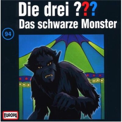 Europa Die drei DREI FRAGEZEICHEN 094 - Das schwarze Monster, Hörbücher Europa Die drei DREI FRAGEZEICHEN 094 - Das schwarze Monster, Hörbücher