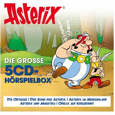 Universal Asterix - Die grosse 5-CD Hörspielbox Vol. 6, Hörbücher von René Goscinny, Albert Uderzo, Gudrun Penndorf Universal Asterix - Die grosse 5-CD Hörspielbox Vol. 6, Hörbücher von René Goscinny, Albert Uderzo, Gudrun Penndorf